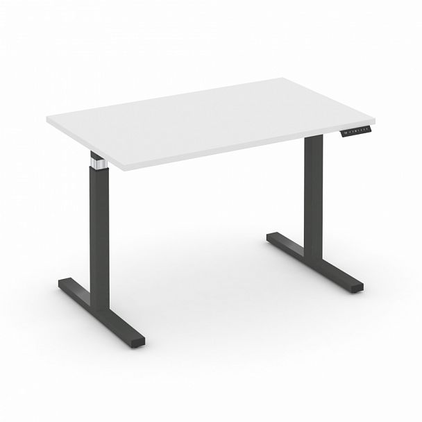 Стол электроподъемный "MOVE UP" MV.SE-2.7 Антрацит металл / Белый Бриллиант - Вид 1