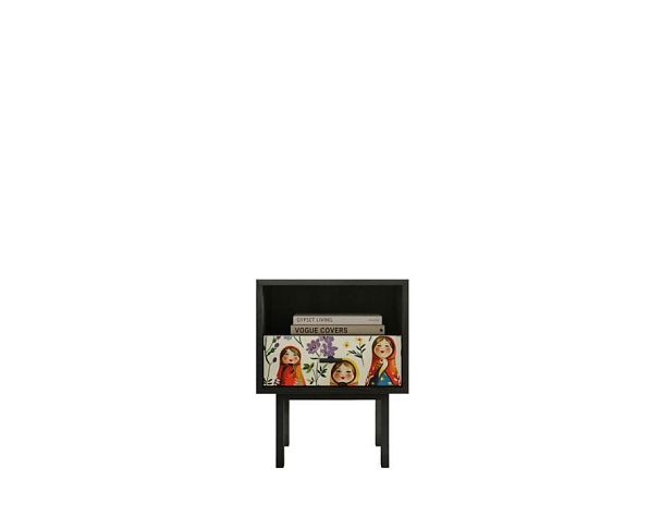 Тумбочка с нижним ящиком Emerson Матрешки арт EM17/Art04 - Вид 1