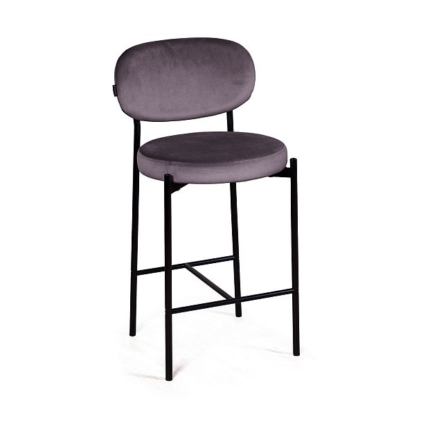 Стул полубарный Mason, бархат 3 - Вид 4