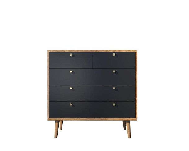 Комод Berber пять ящиков 33 принт арт BB36/Print_33 - Вид 1