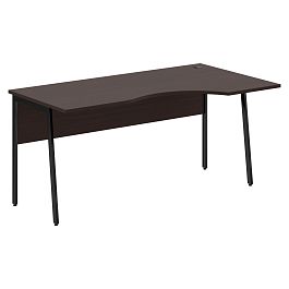 Стол прямой СА-1P(R) Венге Магия/Черный 1600х900х755 IMAGO PLUS - Фото предпросмотра