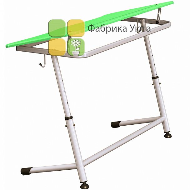 Парта "Премьера 2Р" с угл. накл. стол., рег., цвет (2-6 гр) - Вид 1