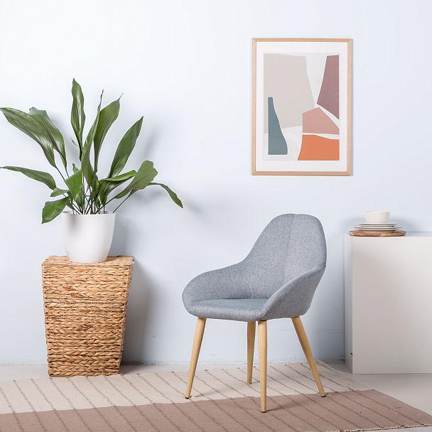 Стул Kent Сканди Грей Натур - Вид 5