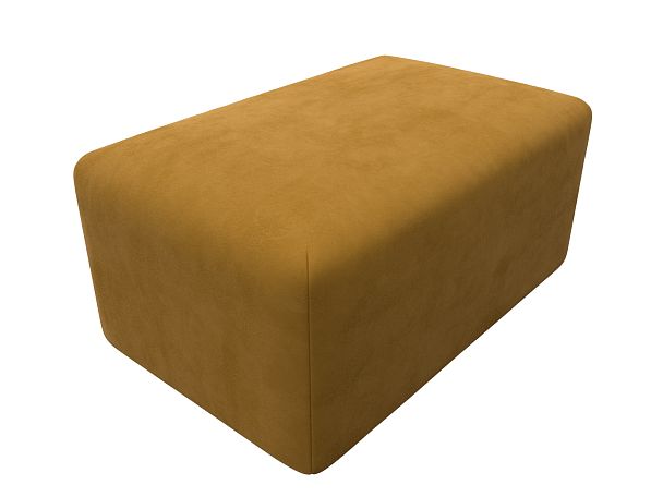 Модуль пуф Лига-060 НПБ Велюр желтый - Вид 5