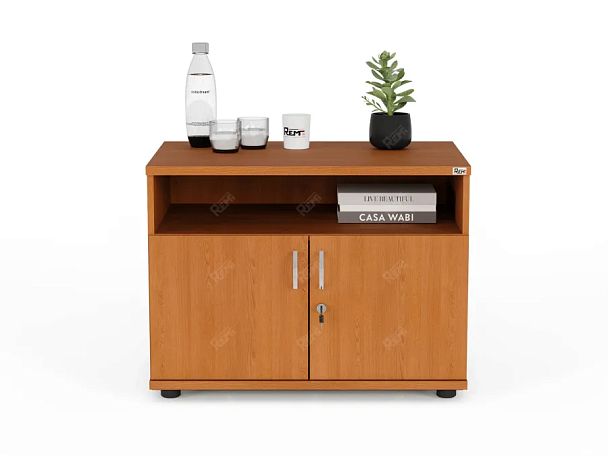 UNITY РТ3-01 ВИШНЯ Тумба для орг.техники 800x450x600 - Вид 1