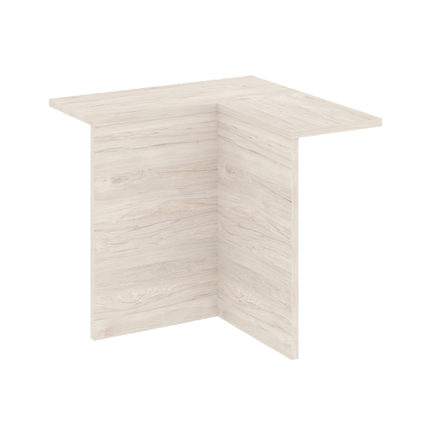 Onix Накладка угловая высокая внутренняя левая O.R-NU.V.VNU (L) Денвер светлый 759*759*674 - Вид 1