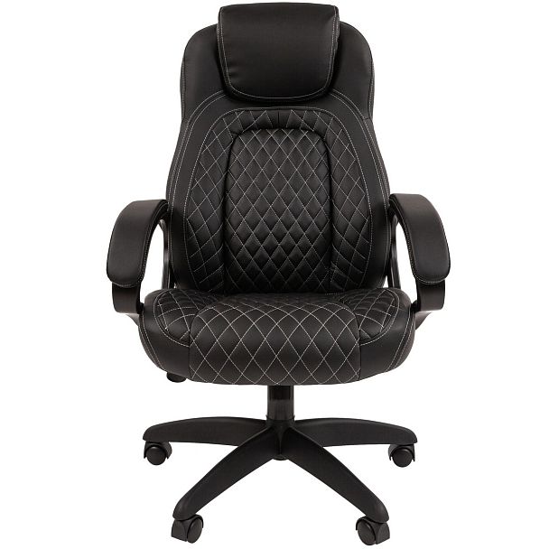 Кресло CHAIRMAN 432, экокожа, черный - Вид 5