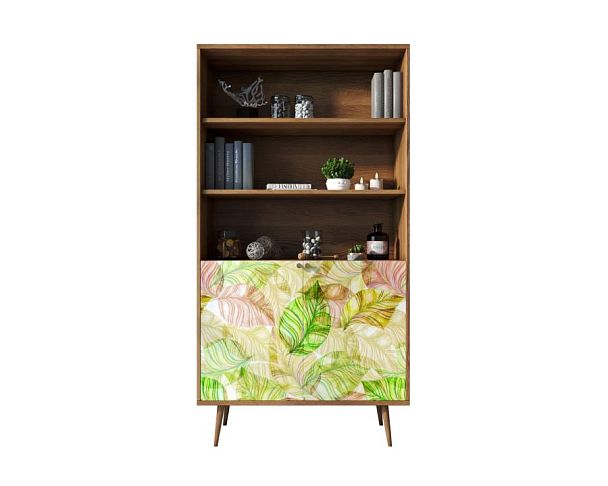Стеллаж с дверками Berber принт 29 арт BB26/Print_29 - Вид 1