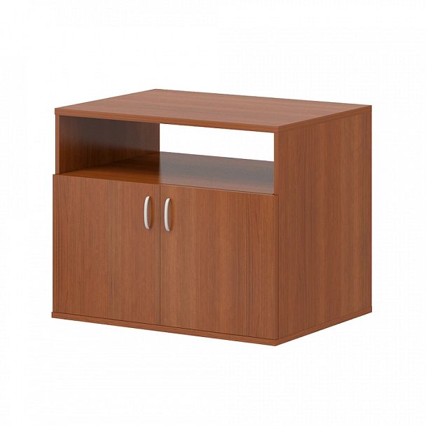 Тумба под оргтехнику "Система-M"  ПК-ССМ-ШО66Х80/35-В2-35 миланский орех светлый - Вид 1