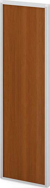 Модуль сплошной "Мобильные офисные перегородки «Логика»"  ПК-ЛГ-МДС200х60Д-В1-35 миланский орех светлый - Вид 1