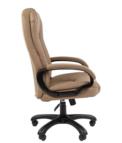 Кресло CHAIRMAN 600, экокожа, бежевый - Вид 3