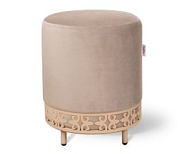 Банкетка Sheffilton SHT-B20-1 латте/кофейный - Фото предпросмотра