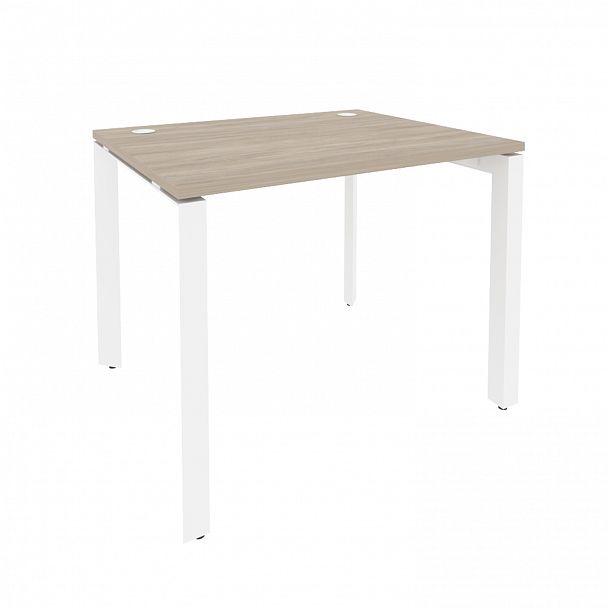 Стол рабочий "Onix" O.MP-SP-1.8 дуб аттик/белый - Вид 1