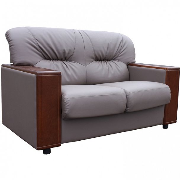 Диван "Бостон" 2 в коже - Вид 1