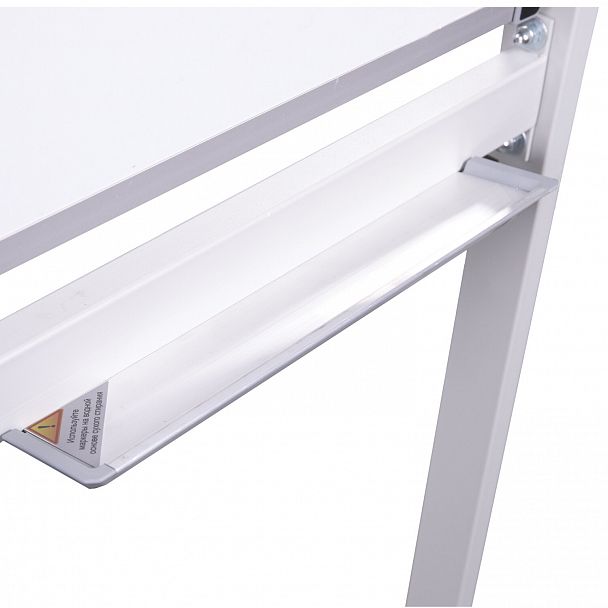 Доска магнитно-маркерная НА СТЕНДЕ 100х150 см, 2-сторонняя, BRAUBERG, 238141 - Вид 5