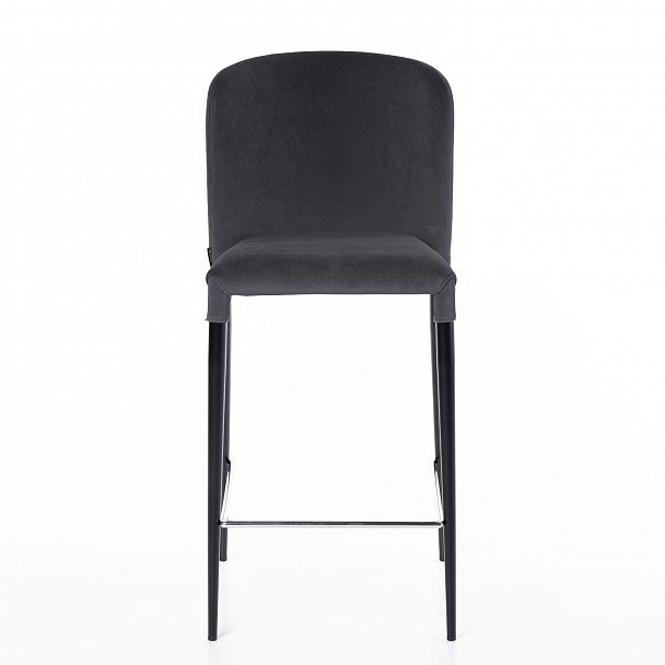 Стул полубарный Albert, бархат 03 /опора конус - Вид 7