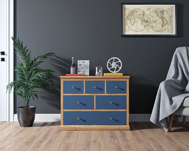 Комод "Jules Verne" на шесть ящиков JV94ETGYB - Вид 2