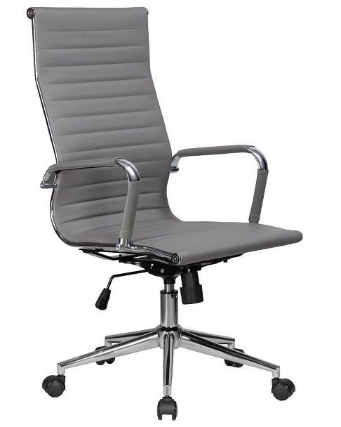 Офисное кресло для руководителей DOBRIN CLARK SIMPLE (серый (47)) - Вид 2