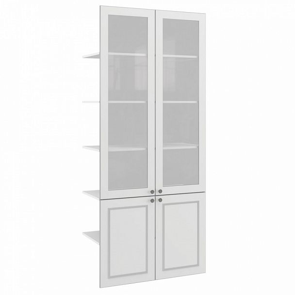 Наполнение шкафа для бумаг Vienna 206x40x90 белый - Вид 1