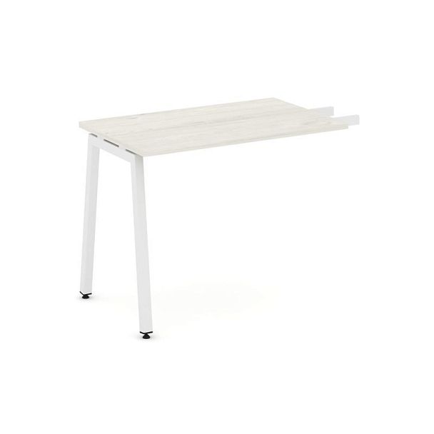 Стайл Проджект Брифинг-приставка SN-4A.BR-001 Дуб Наварра/Металл Белый 580*600*750 - Вид 1