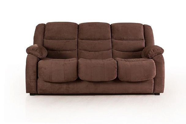 Ridberg 2 диван-кровать прямой велюр шоколад - Вид 3