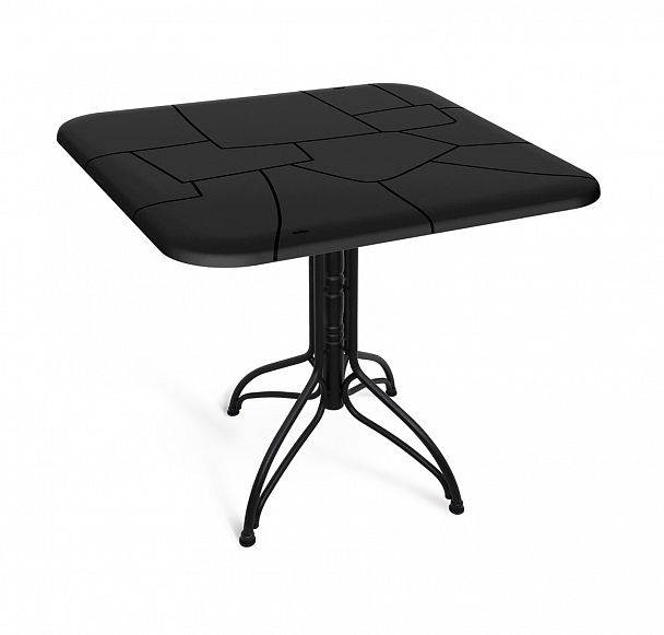 Стол Sheffilton SHT-TU25/TT30 83/83 черный муар/черный - Вид 1