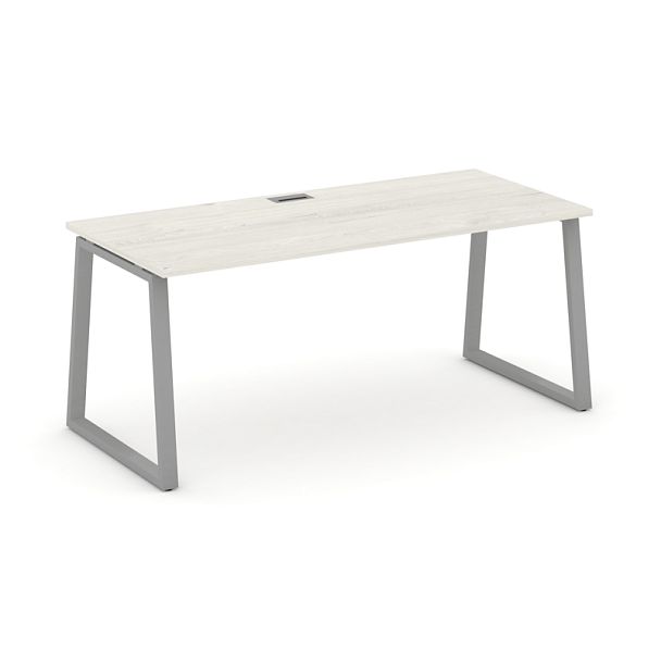 Style Project Direct Direct Стол письменный SN-6T1.SR-014.M Дуб Наварра/Металл Серый 1580*700*750 - Вид 1