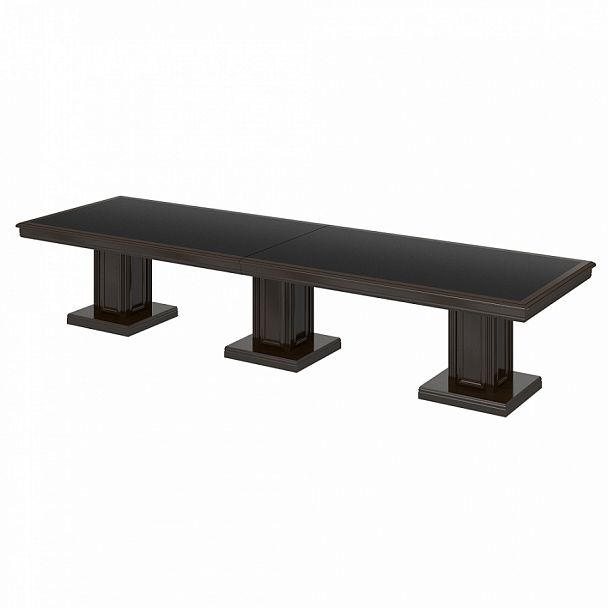 Стол переговорный модульный "Версаль" ПК-ВР-СТГ400Х117К/1-В1-981 темный орех - Вид 1