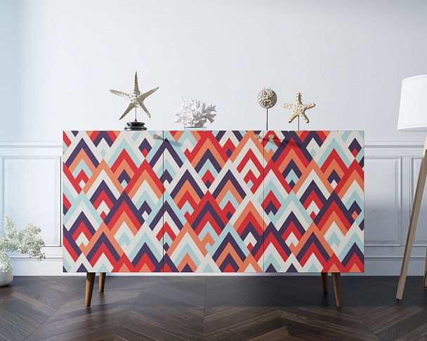 Комод "Berber" три дверки 2 принт - Вид 7