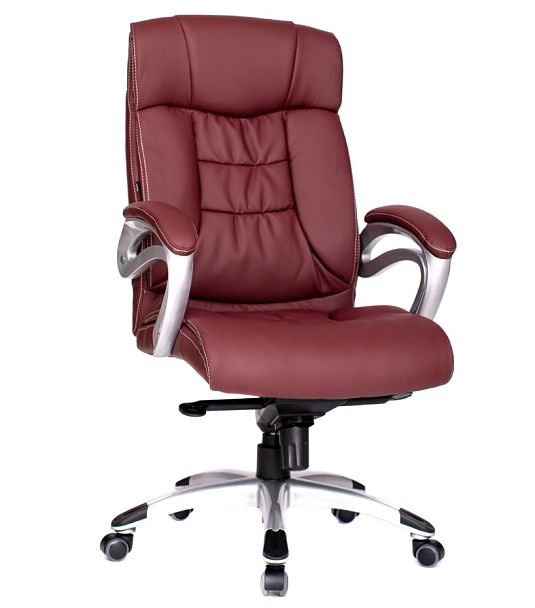 Кресло руководителя George 2108H экокожа (бордовый/burgundy) "Кресла для руководителей"  ТК-002935001815 бордовый - Вид 1