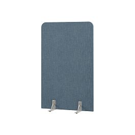 Перегородка акустическая прямая Everprof EVO Acoustic на опорах 1000х28х1600 Ткань Romeo 10 - Фото предпросмотра