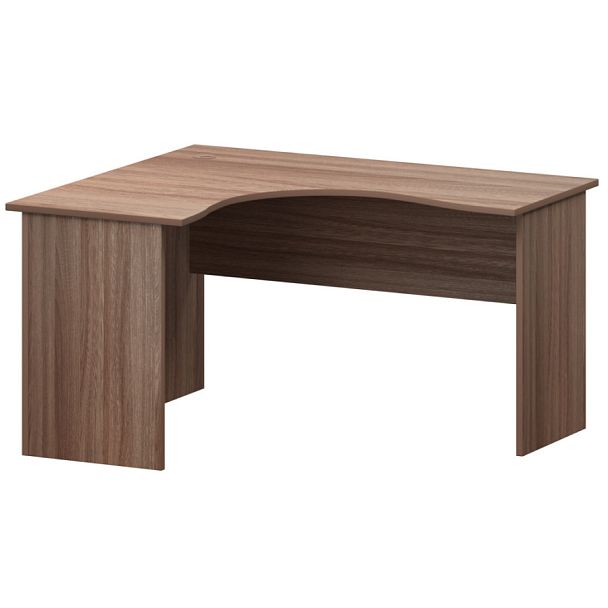 Стол компактный левый А-204.60.ЛВ Темный шимо 1400x1200x760 Арго - Вид 1