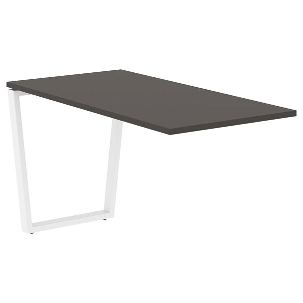 Брифинг-приставка EVB 1367 Мокко/Белый 1360х670х750 EDIS - Вид 1