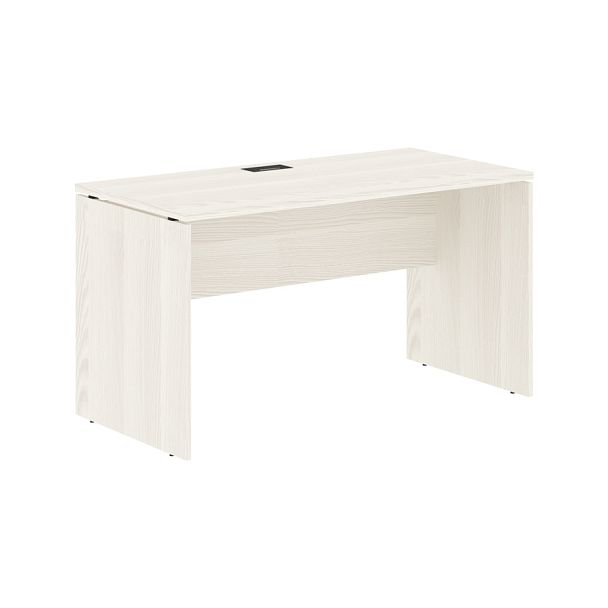 Стол прямой EDST 1367 Ясень Траун/Черный 1360х670х750 EDIS - Вид 1