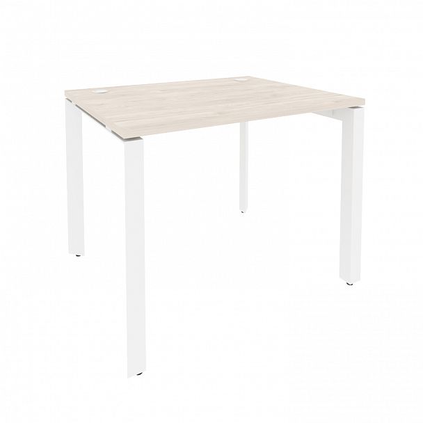Стол рабочий "Onix" O.MP-SP-1.8 денвер светлый/белый - Вид 1