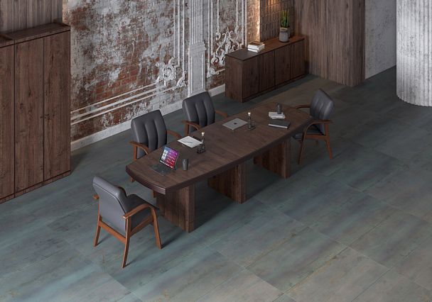 Стол письменный Capital 220x100x77 дуб апрельский - Вид 12