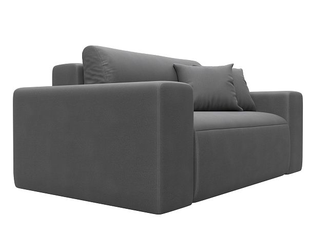 Кресло Лига-036 НПБ Искусственная замша серый - Вид 3