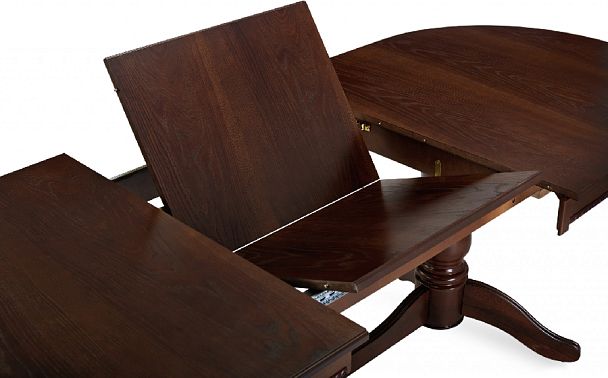 Стол деревянный раздвижной Барэнт 200(270)х100х76 Античный орех - Вид 7