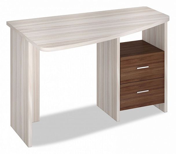 Стол письменный Домино Лайт СКЛ-Крл 120 Карамель/Шамони левый - Вид 1