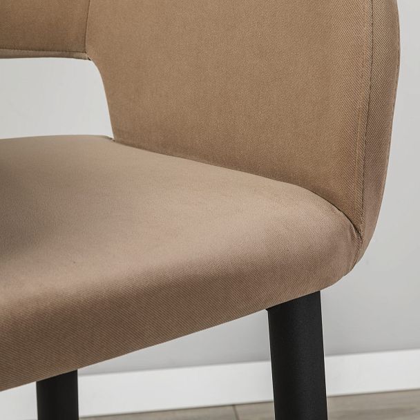 Кресло Бар Oscar Diag beige/черный - Вид 11