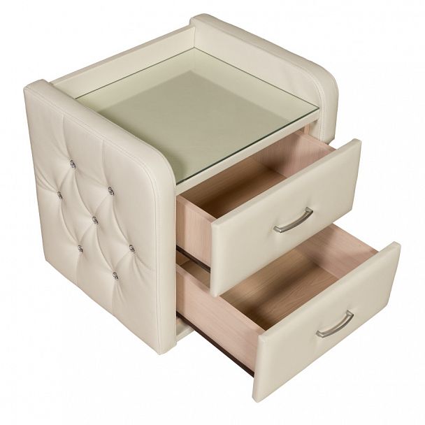 Тумба прикроватная "Амалия Люкс" крем - Вид 2