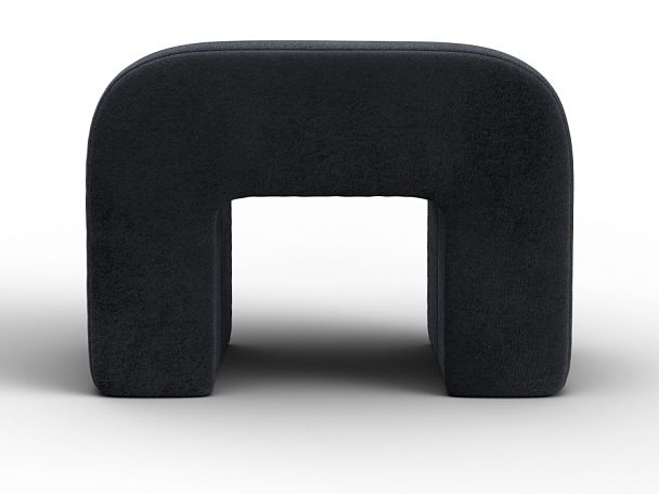 Пуф 008 Велюр серый - Вид 2