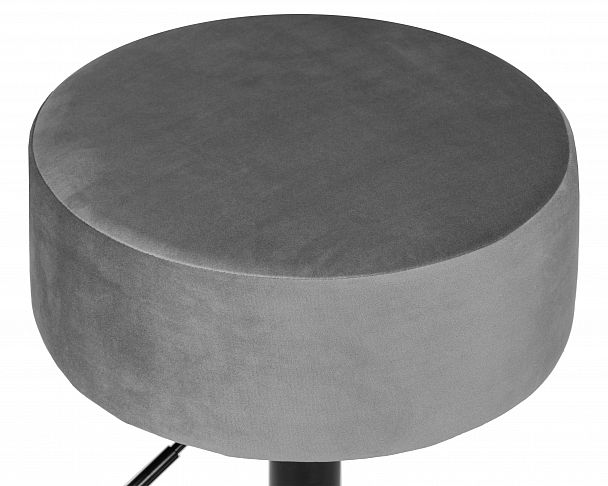 Пуф DOBRIN DANNY BLACK (серый велюр (MJ9-75)) - Вид 2