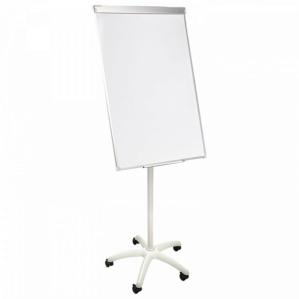 Доска-флипчарт магнитно-маркерная 70х100 см, передвижная, на роликах, Польша, BRAUBERG Extra, 237725 - Вид 1