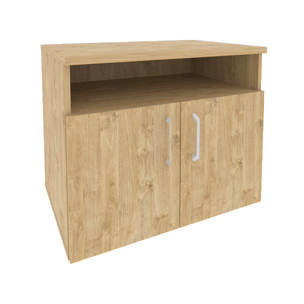 Onix Тумба для оргтехники O.TM-1 Тиквуд светлый 800*600*680 - Вид 1