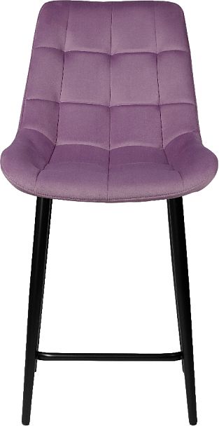 Полубарный стул Эйден, Confetti lilac/черный - Вид 2