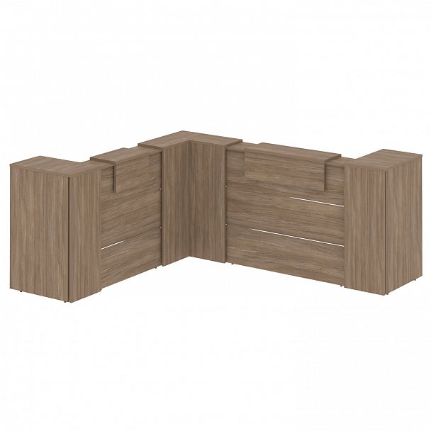 Ресепшн Г-образный "Onix" O.R-K-33 дуб аризона - Вид 2
