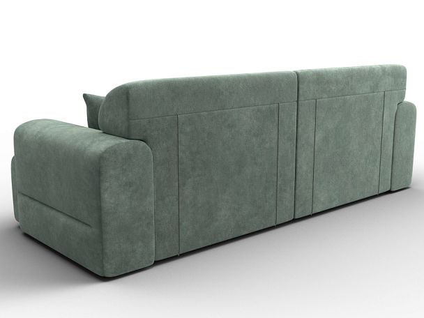 Диван прямой Лига-109 НПБ Велюр зеленый - Вид 5
