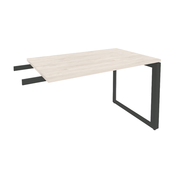 Onix Direct Брифинг-приставка на О-образном м/к O.MO-BR-11 Денвер светлый/Антрацит металл 1180*720*750 - Вид 1