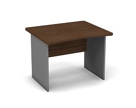 Стол прямой 1000 Берлин Орех Вармия/Серый СП 100.85 - Фото предпросмотра